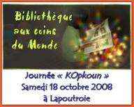 DEPLIANT annonce journe Kopkoun 18 10 2008